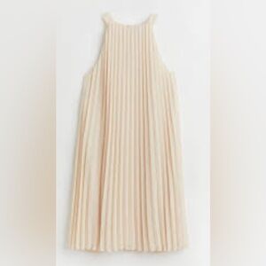 H&M Pleated Mini Dress